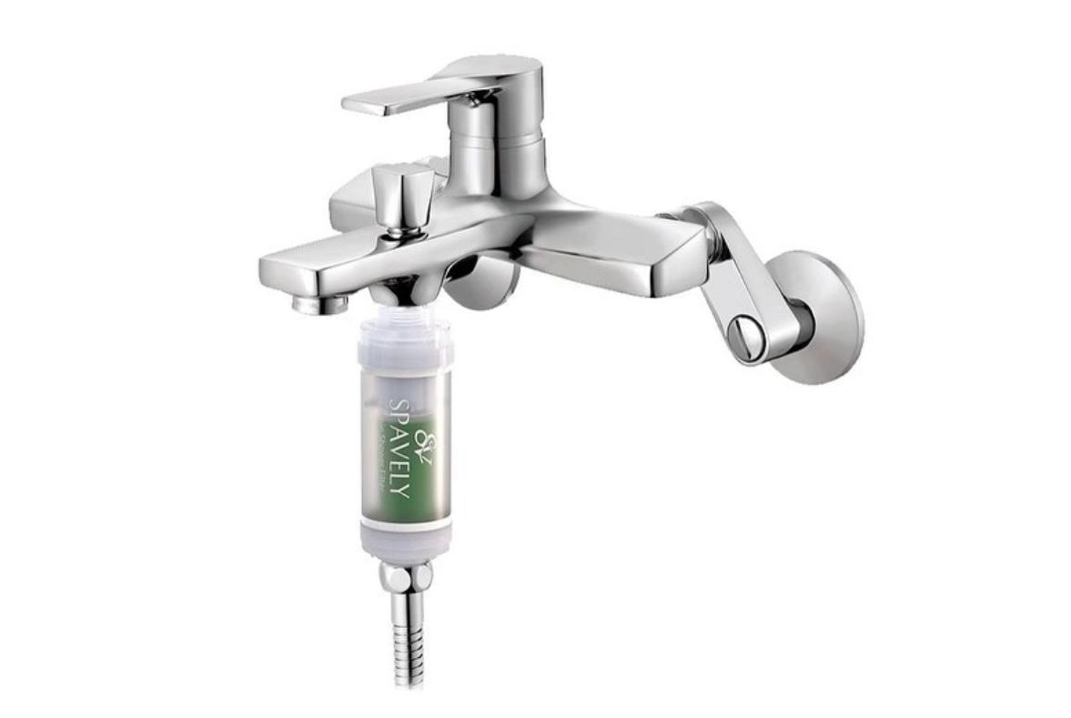Spavely Duş Filtresi Gül Esanslı - Premium Aromaterapik Klor ve Kireç Karşıtı, Kokulu, C Vitaminli 200 ml