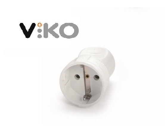 Vi̇ko Topraklı Di̇şi̇ Fi̇ş Pri̇z (Beyaz) 