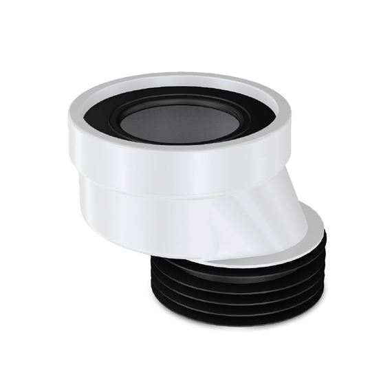 İz Yapı Açılı Eksantri̇k Kada 40 mm 100lük Klozet Adaptörü 4 cm 