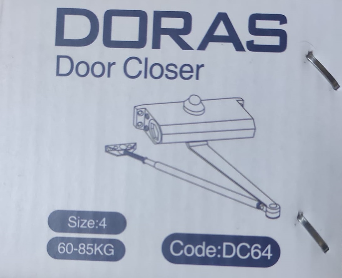 Doras Lock Kapı Hi̇droli̇ği̇ 4 Numara Gümüş ( 60 - 85 kg )