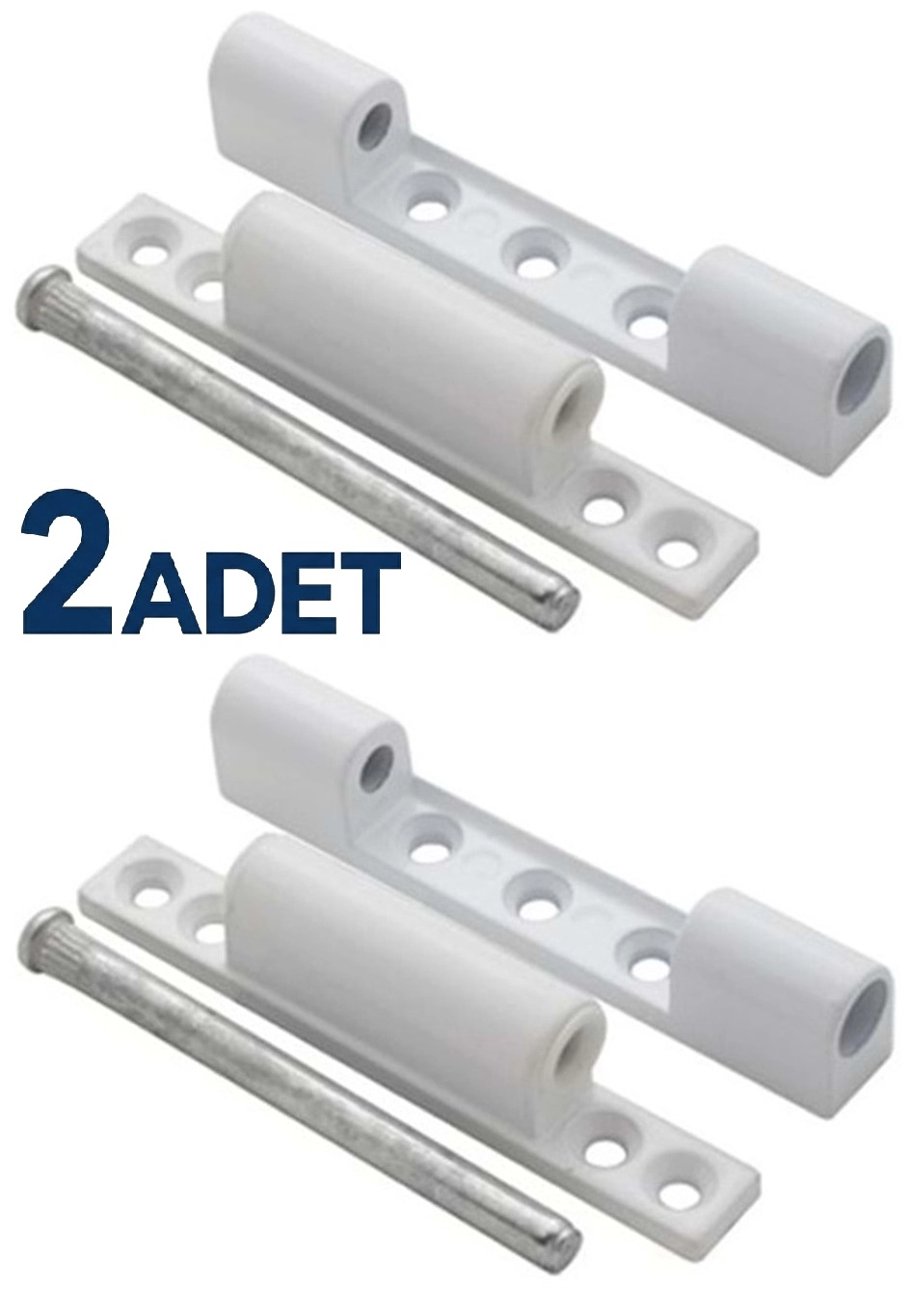 Pvc Pi̇mapen Kapı Menteşesi̇ 95 mm (2 Adet)-vi̇daları ile Beraber  