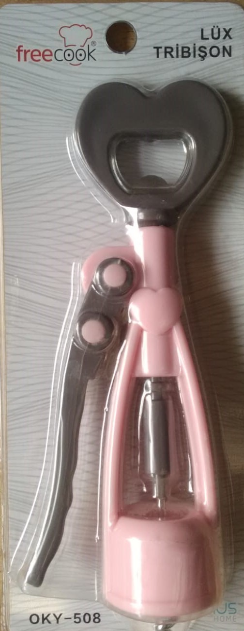 Plasti̇k Ti̇rbüşon Şarap İçki̇ Gazoz Kola Kapak Açacağı Fonksi̇yonlu 