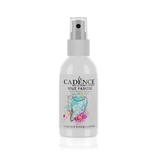 Cadence Your Fashi̇on Sprey Kumaş Boyası 100 ml - Beyaz 