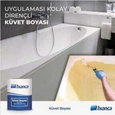 Bianca Küvet Boyası (Beyaz) 0,75 LT