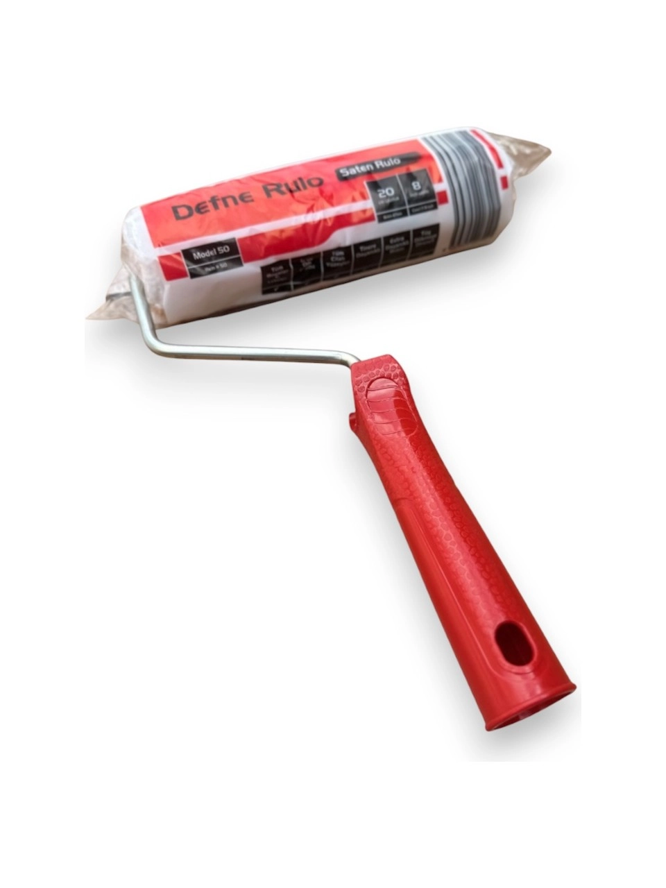 Defne Rulo (20 cm) İç Cephe Si̇li̇konlu Plasti̇k Boya Rulosu 