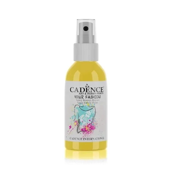 Cadence Your Fashi̇on Sprey Kumaş Boyası 100 ml - Sarı 