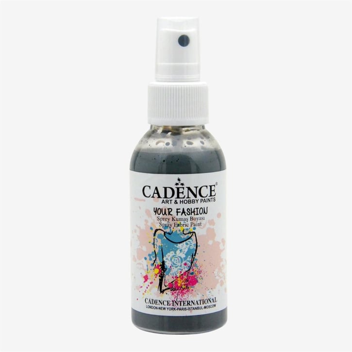 Cadence Your Fashi̇on Sprey Kumaş Boyası 100 ml – Gri 
