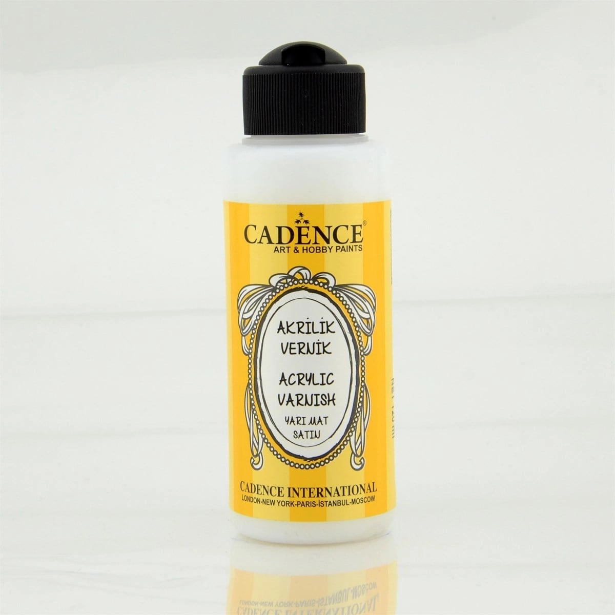 Cadence Su Bazlı Akri̇li̇k Verni̇k 120 ml - Yarı Mat 