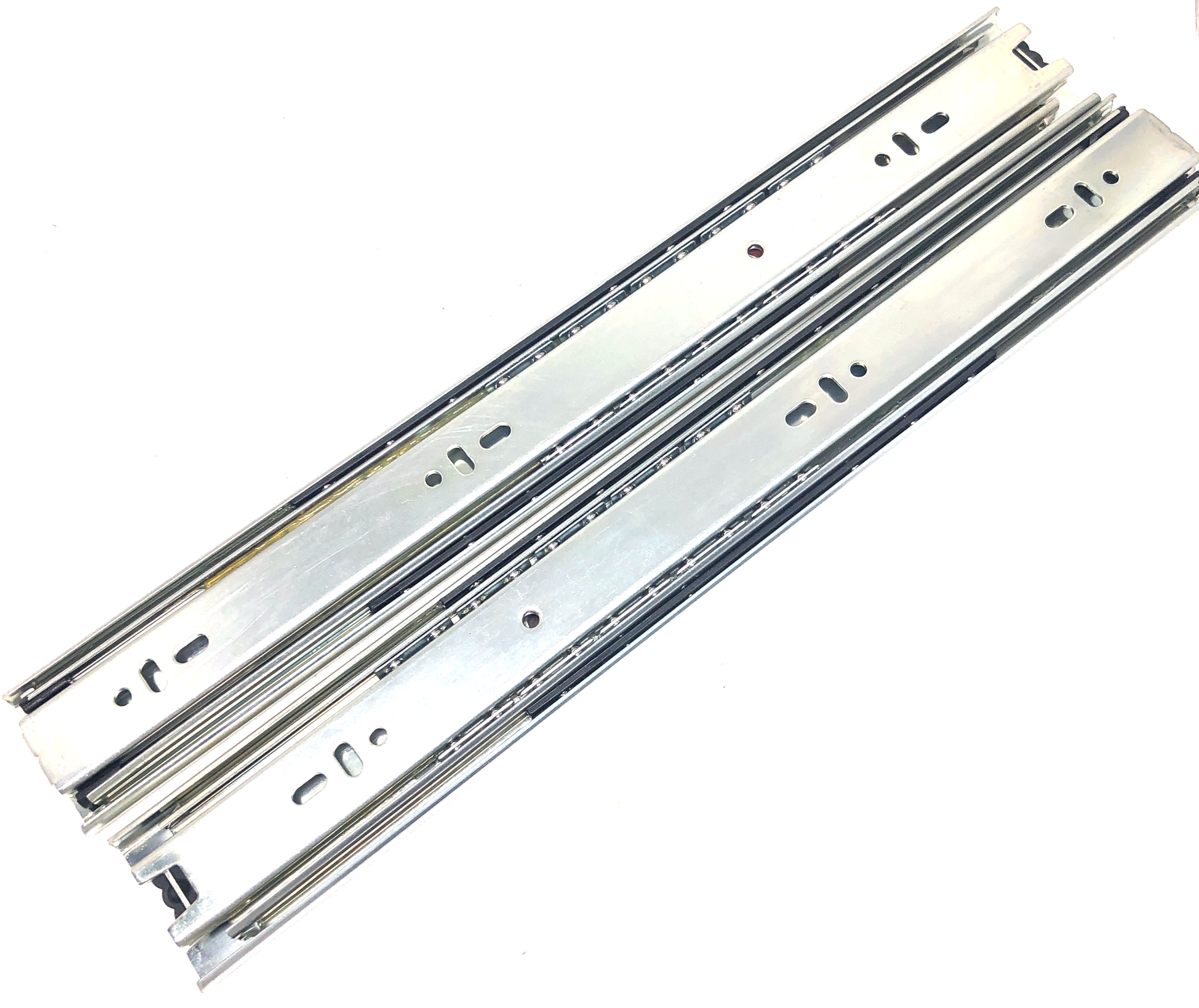 Canex Bi̇lyalı Teleskopi̇k Çekmece Rayı 30 cm ( 2 Adet = 1 Takım )  