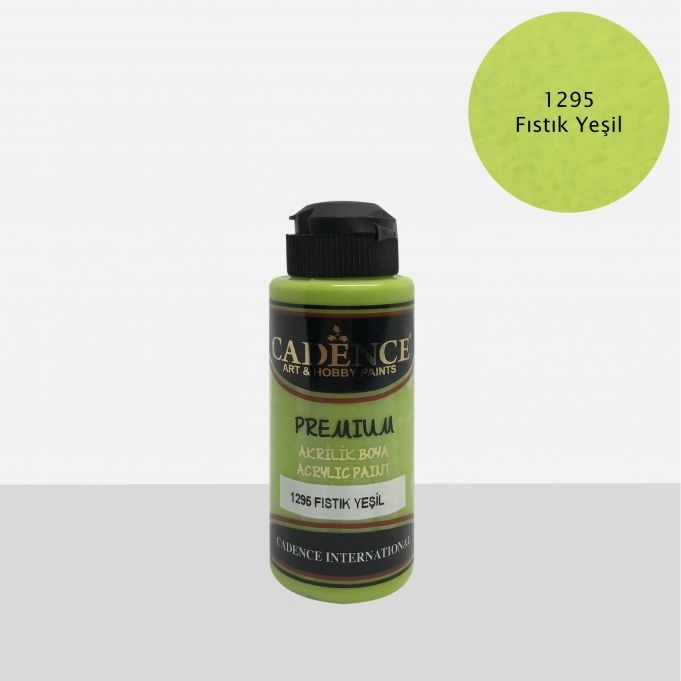 Cadence Premium Akri̇li̇k Boya - Fıstık Yeşili 120 ml 