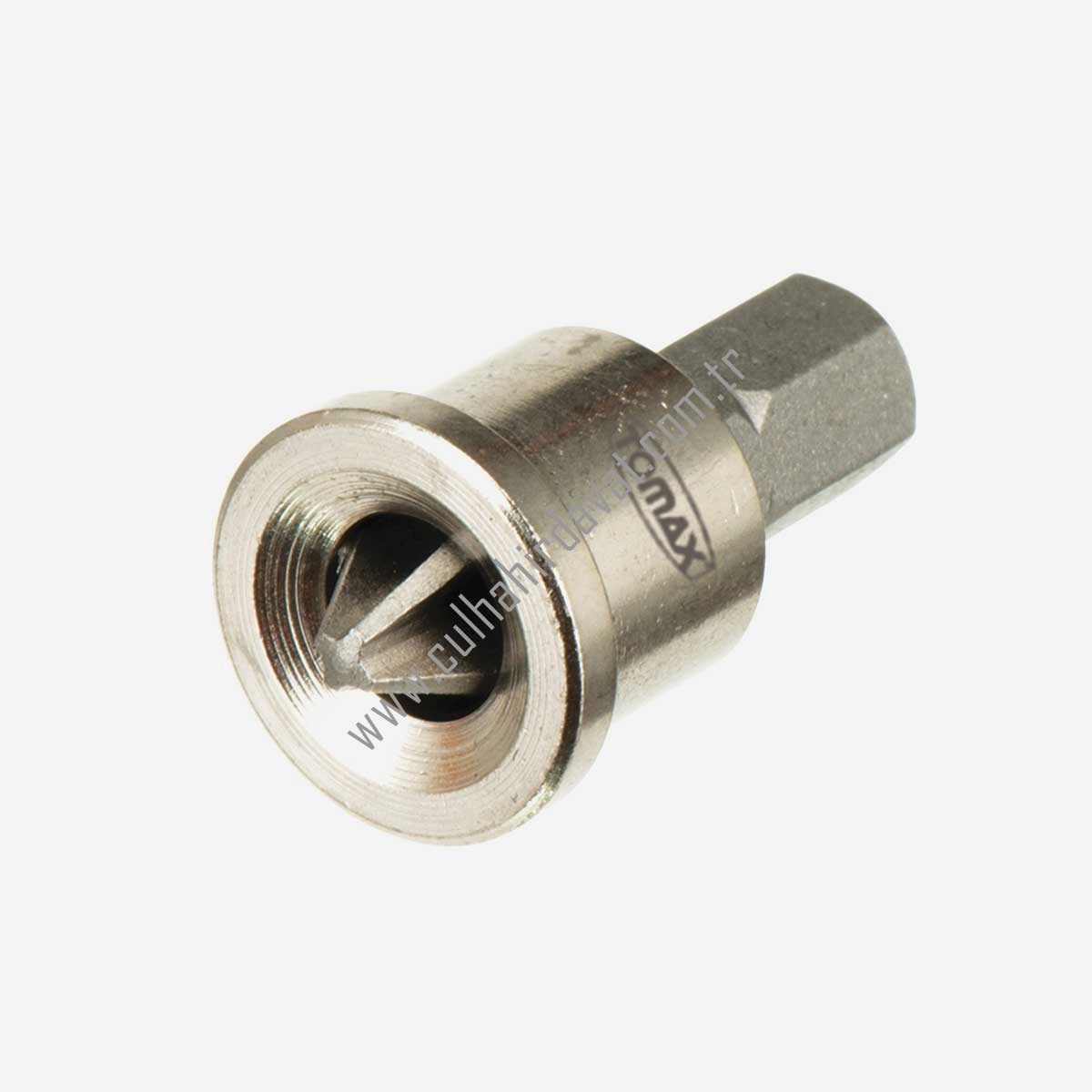Tomax Şapkalı Bits Ucu PH2 x 25 mm (2 Adet) - Stoperli Alçıpan Vidası Ucu