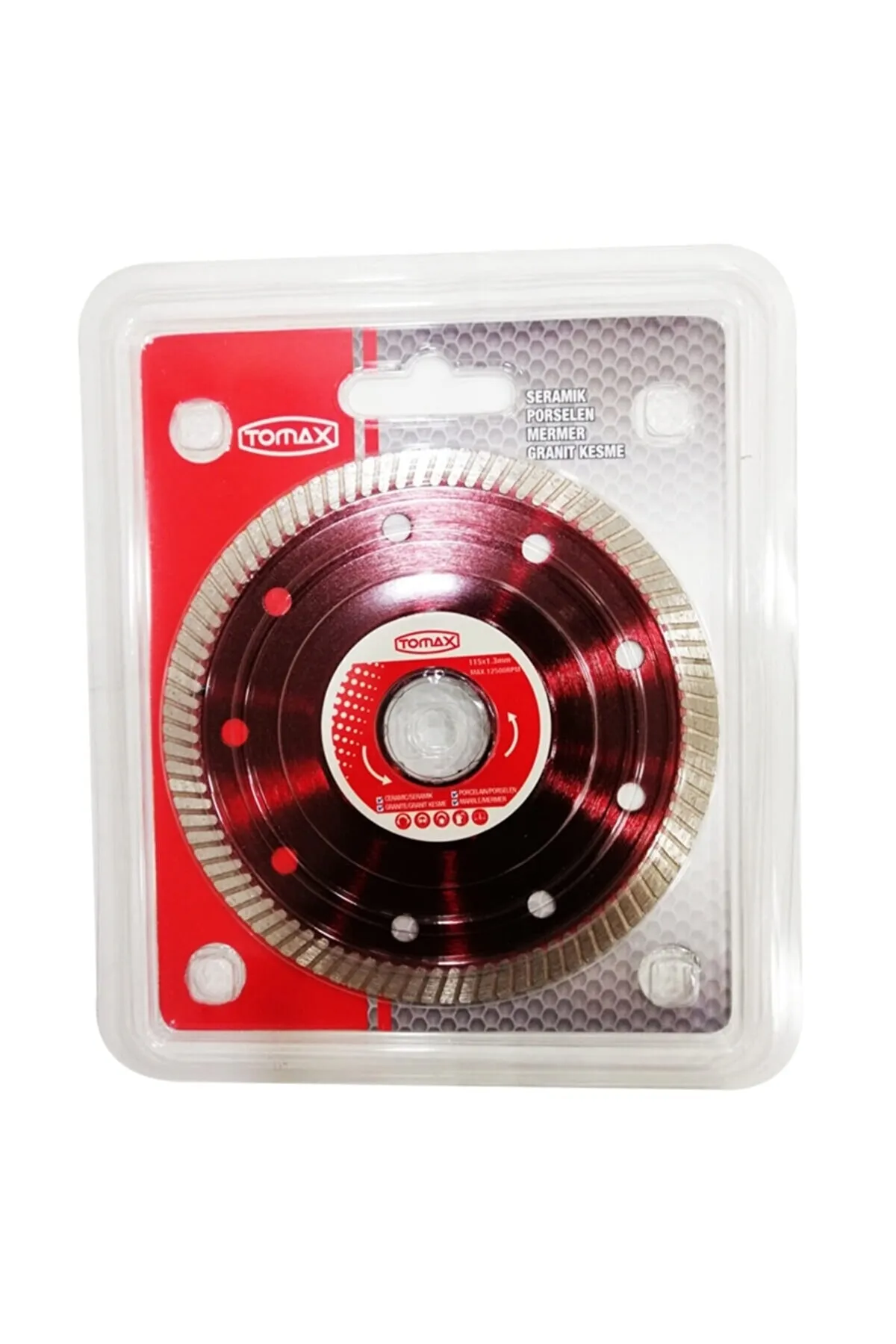 Tomax Serami̇k Fayans Grani̇t Kesi̇ci̇ Hassas İnce 180 X 1.8 X 22 mm 