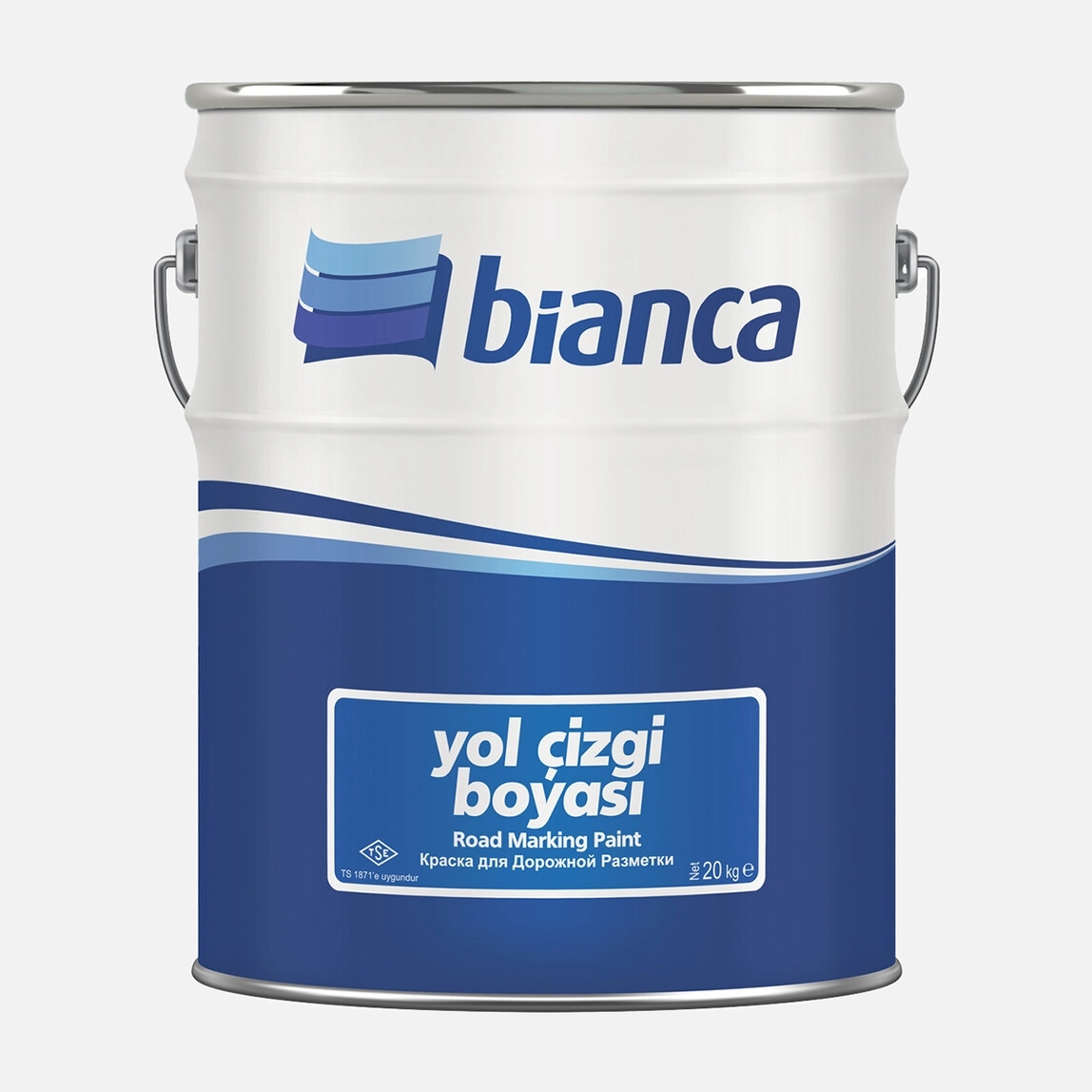 Bi̇anca Forza Yol Çi̇zgi̇ Boyası 20 Kg Beyaz 