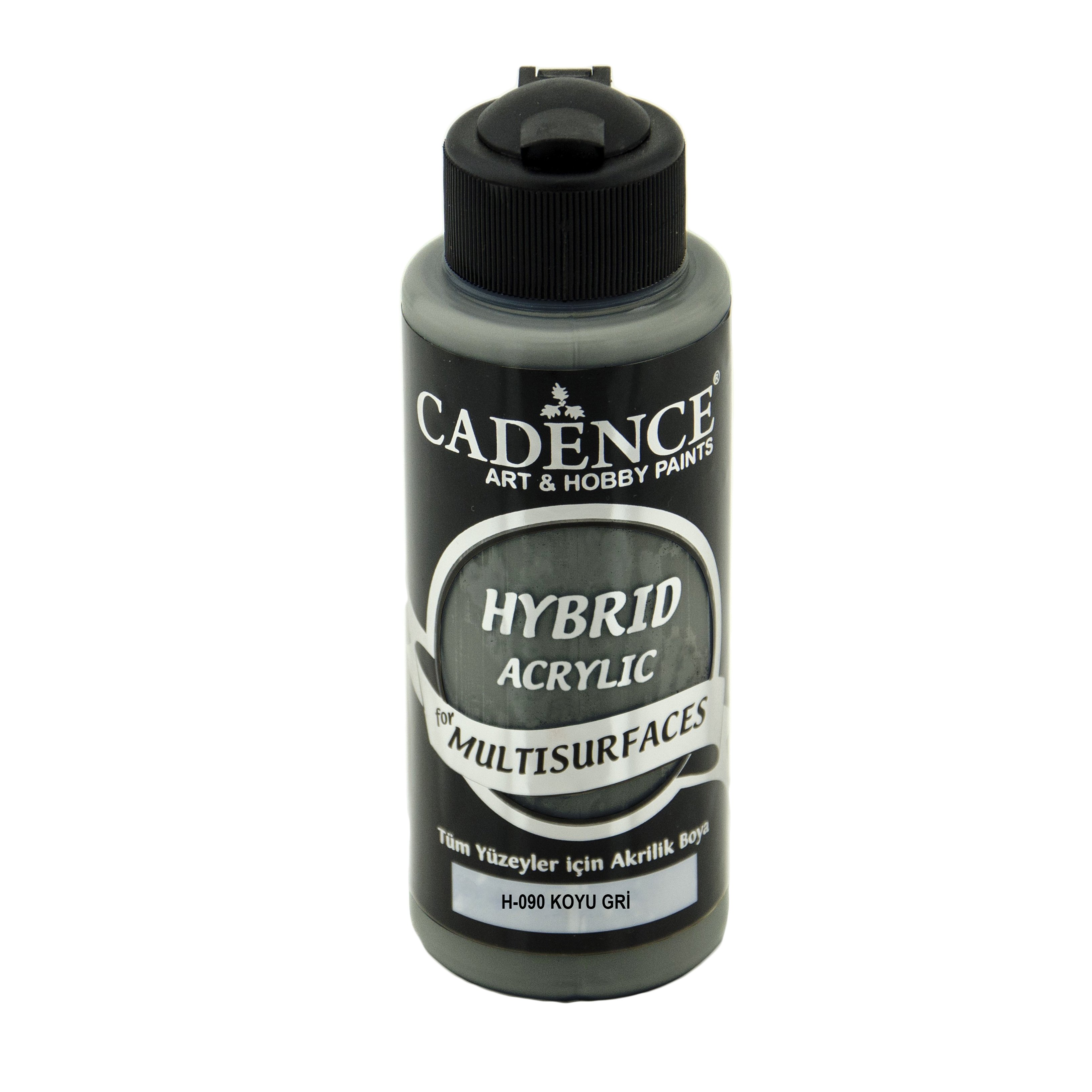 Cadence Multi̇surface Hybri̇d Akri̇li̇k Boya - Koyu Gri̇ 120 ml 