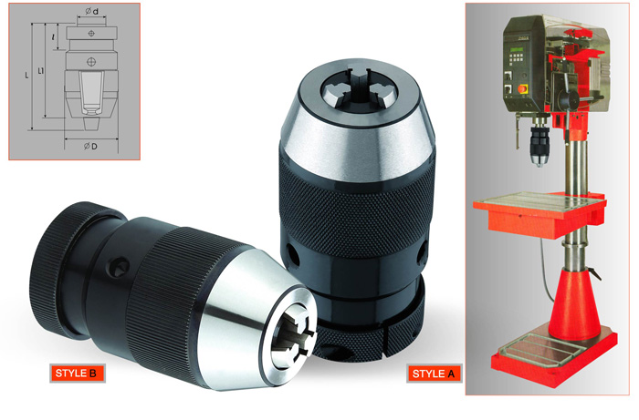 San Ou Gfb Ayaklı Sütunlu Matkap Mandren 13 mm - B16 (1 Adet)  