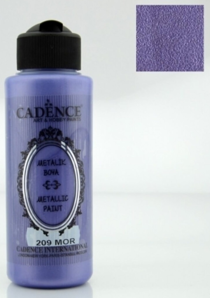 Cadence Metali̇k Boya - 209 Mor 120 ml 