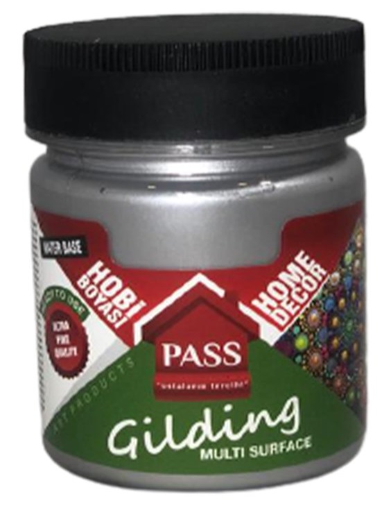 Pass Hobi̇ Gi̇ldi̇ngs 5008 Yaldız Boyası Gümüş 120 cc 