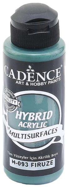 Cadence Multi̇surface Hybri̇d Akri̇li̇k Boya - Firuze 120 ml 