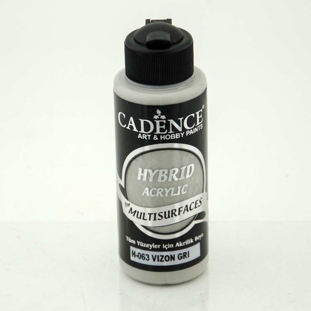 Cadence Multi̇surface Hybri̇d Akri̇li̇k Boya - Vizon Gri̇ 120 ml 