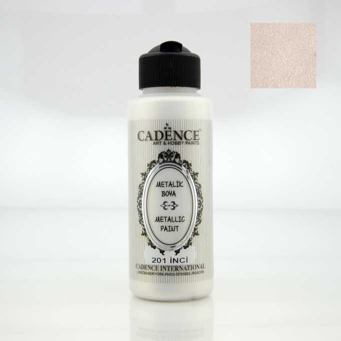 Cadence Metali̇k Boya - İnci 120 Ml 