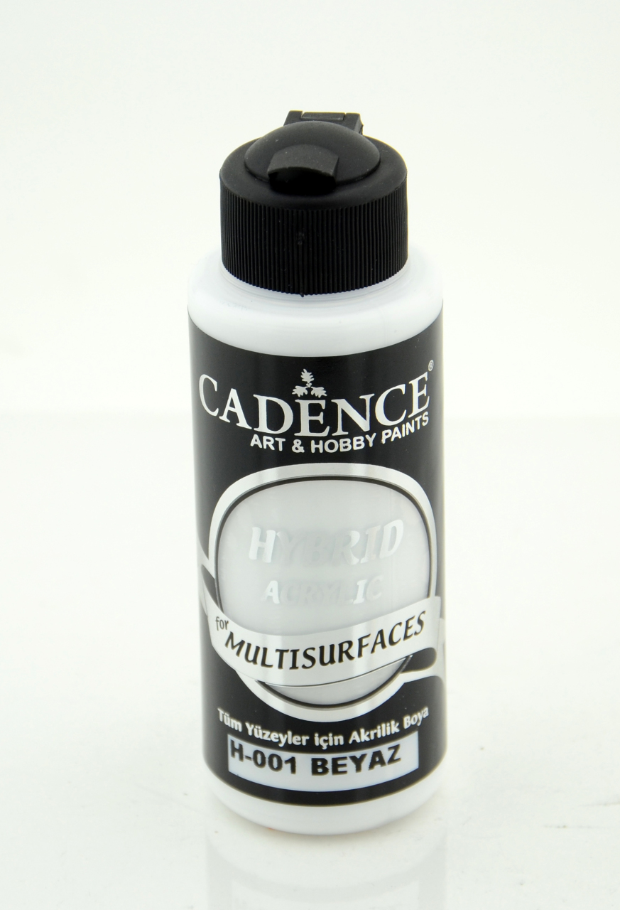 Cadence Multi̇surface Hybri̇d Akri̇li̇k Boya - Beyaz 120 ml 