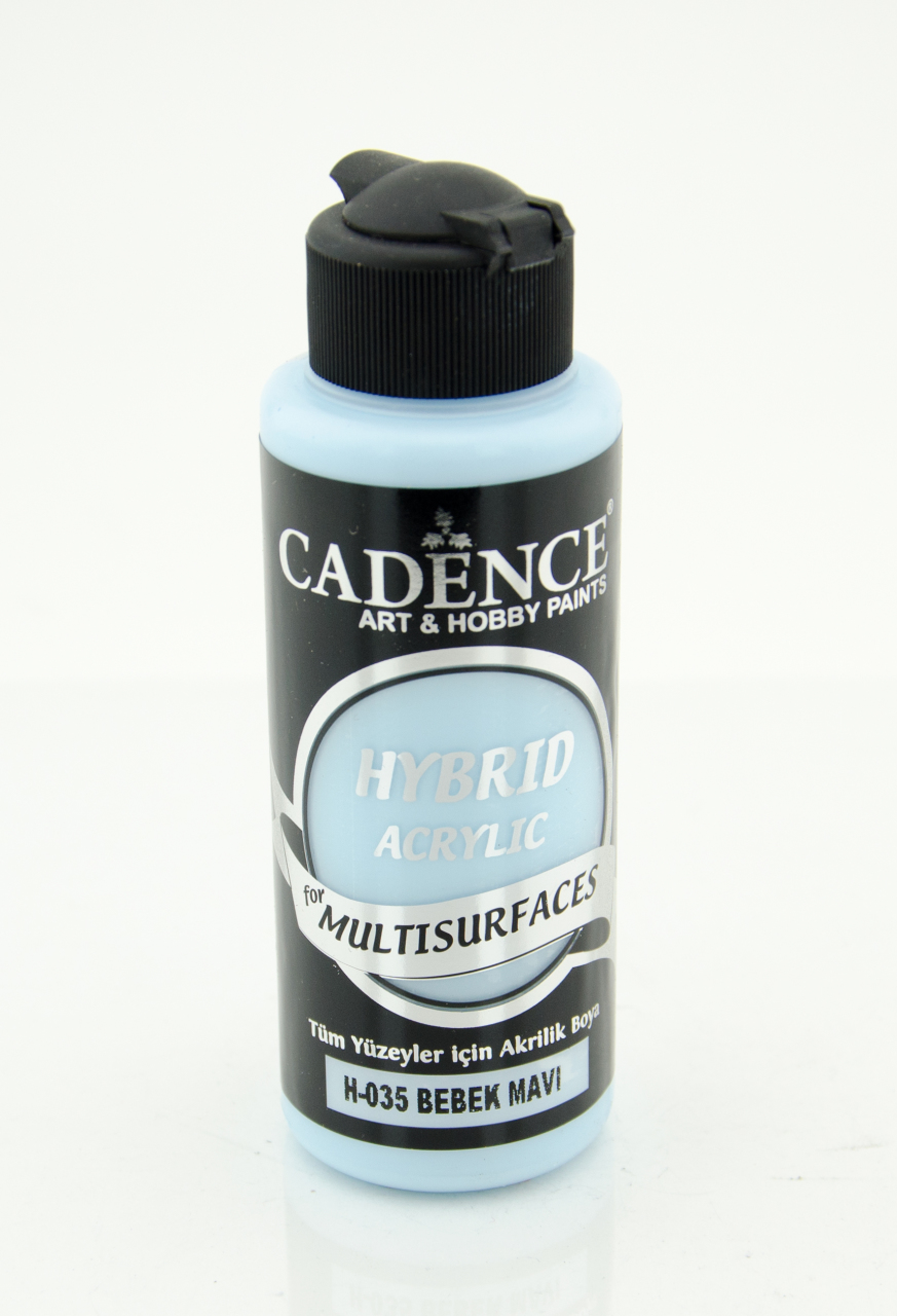 Cadence Multi̇surface Hybri̇d Akri̇li̇k Boya - Bebek Mavisi 120 ml 