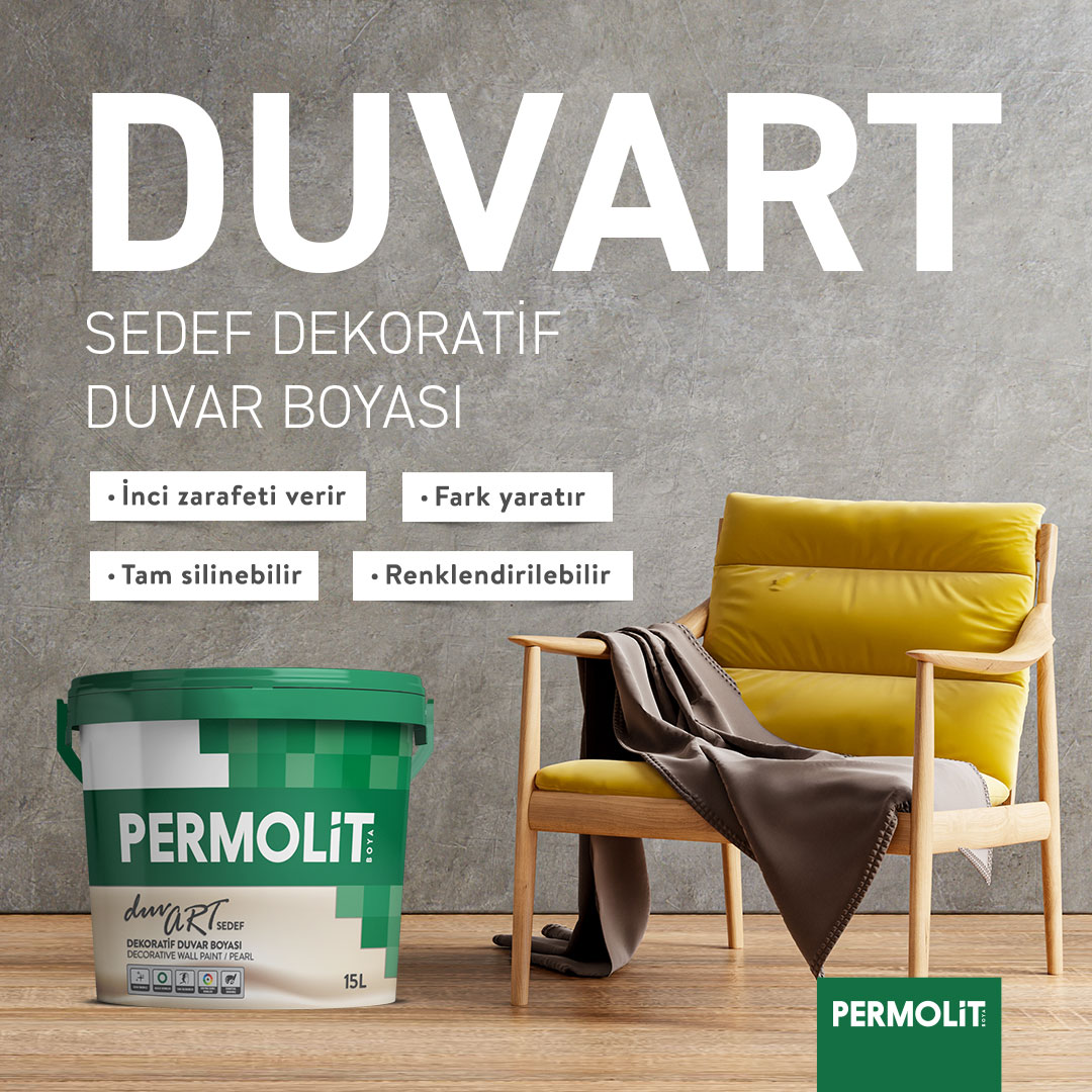 Sedef Dekorati̇f Duvar Boyası (Altın) 2,5 LT 