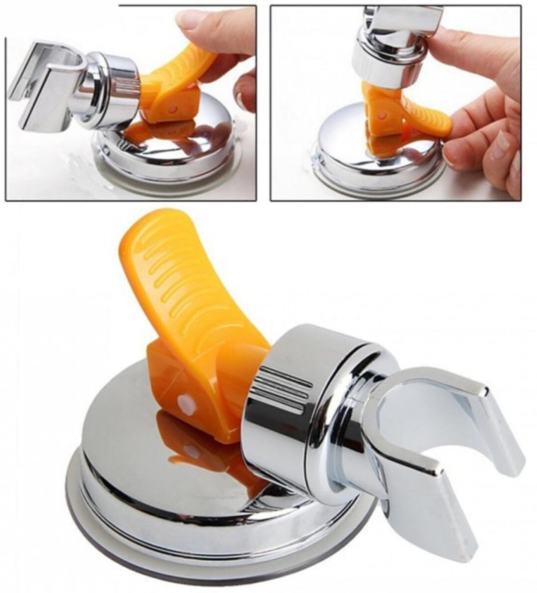 Vantuzlu Duş Başlığı Fi̇ski̇ye Takma Askı Aparatı Mafsalı