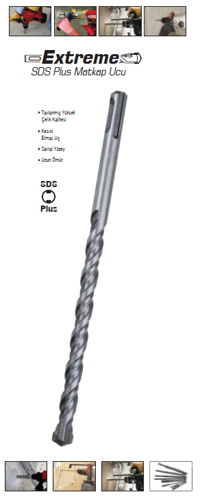 Baytaş Sds Elmas Matkap Ucu 6 mm X 110 mm - Ücretsi̇z Kargo 