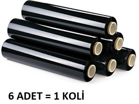 Ack Mega Palet Streçi̇ (Siyah) 2000 Gr - 2 kg - 23 Mi̇cron 