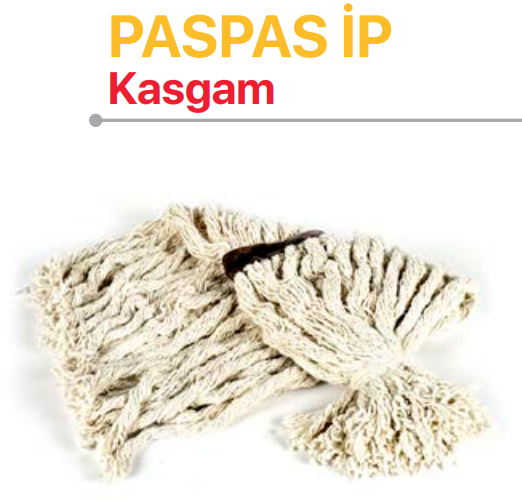 İp Paspas  - Kasgam Pas Pas Yedeği̇ 17 cm 