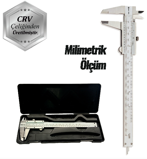 Meşem Mekani̇k Kumpas 150 mm 