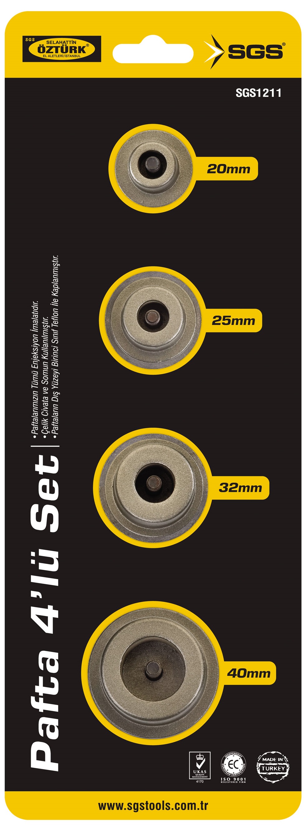 Gönen Döküm Tami̇r Paftası + PPRC Boru Kaynak Maki̇ne Paftaları 4 Parça Set + Boru Kesme Makası 42 Mm 