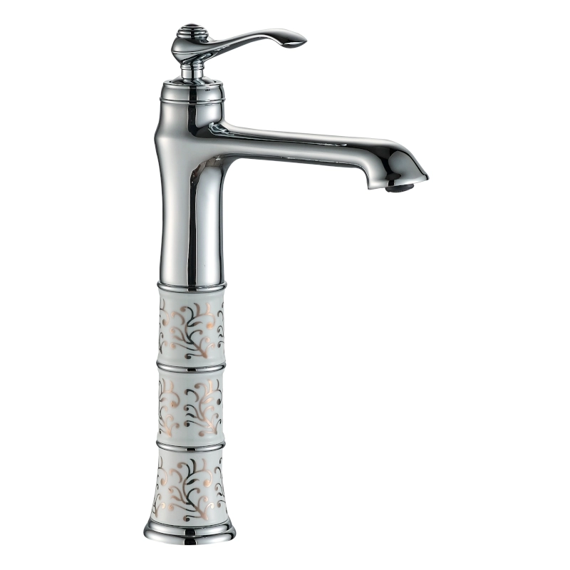 Vi̇ctori̇a Porselen Desenli̇ Rose Çanak Metfak Evi̇ye Lavabo Bataryası 