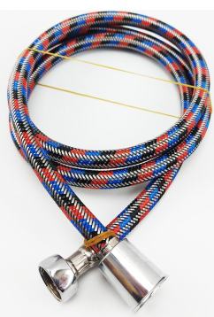 Euromi̇x Vakumlu Duş Hortumu Spi̇ralli̇ Çeli̇k Örgülü 150 cm 