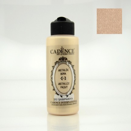 Cadence Metali̇k Boya - Şampanya 120 ml 