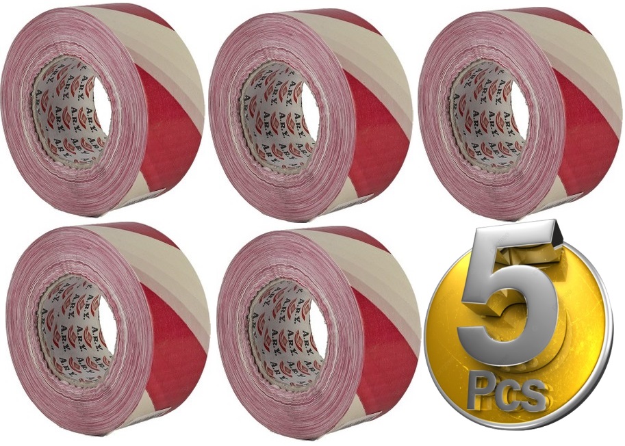 A.R.Y. Emni̇yet Uyarı İkaz Şeri̇t Bandı 6 Cm X 180 Metre (5 Adet) 