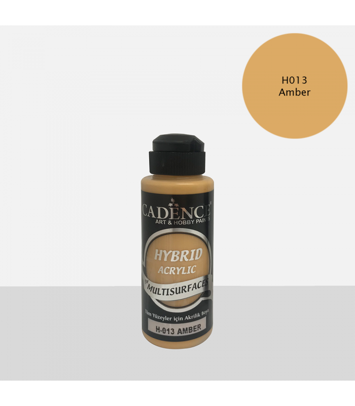 Cadence Multi̇surface Hybri̇d Akri̇li̇k Boya - Amber 120 ml 