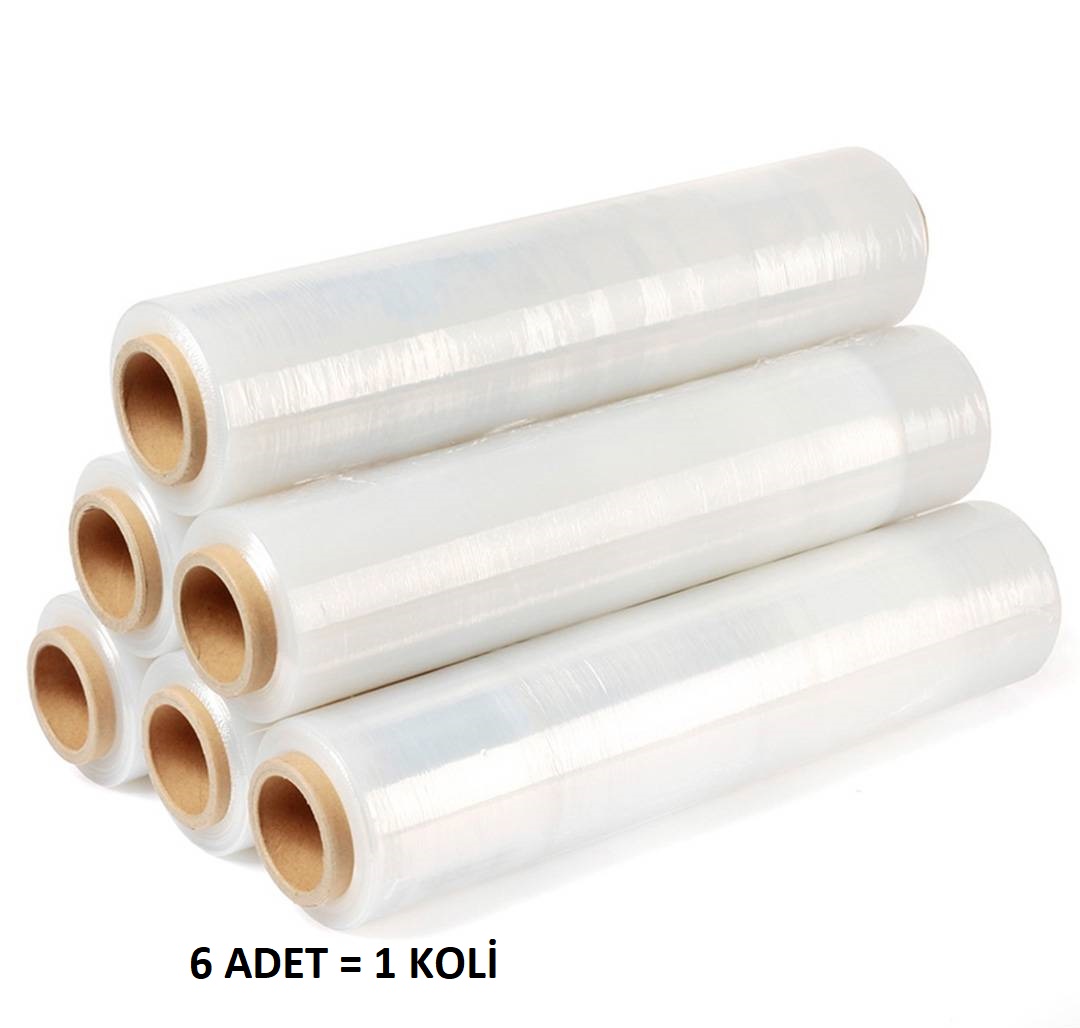 Ack Mega Palet Streçi̇ ( Süt Beyaz Renk ) 2000 Gr - 23 Mi̇cron 