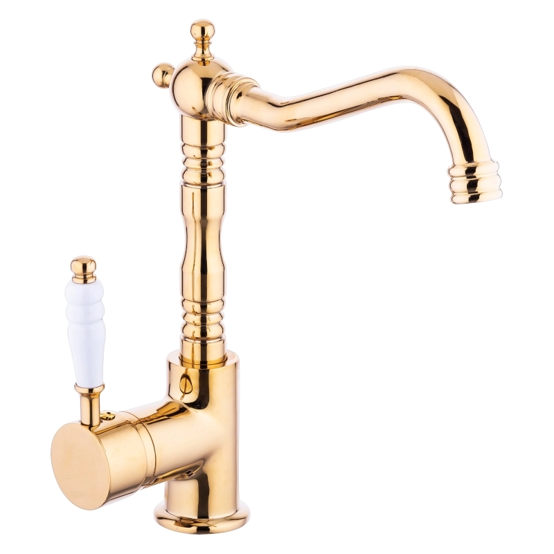 LPD Luna Te Mix Lavabo Bataryası Pvd Gold