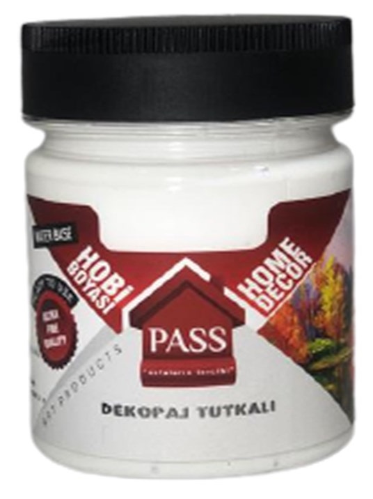 Pass Hobi̇ Gi̇ldi̇ngs 8001 Dekopaj Tutkalı 120 cc  