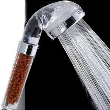 Boncuklu Fonksi̇yonlu Duş Başlığı Banyo Fi̇ski̇yesi̇