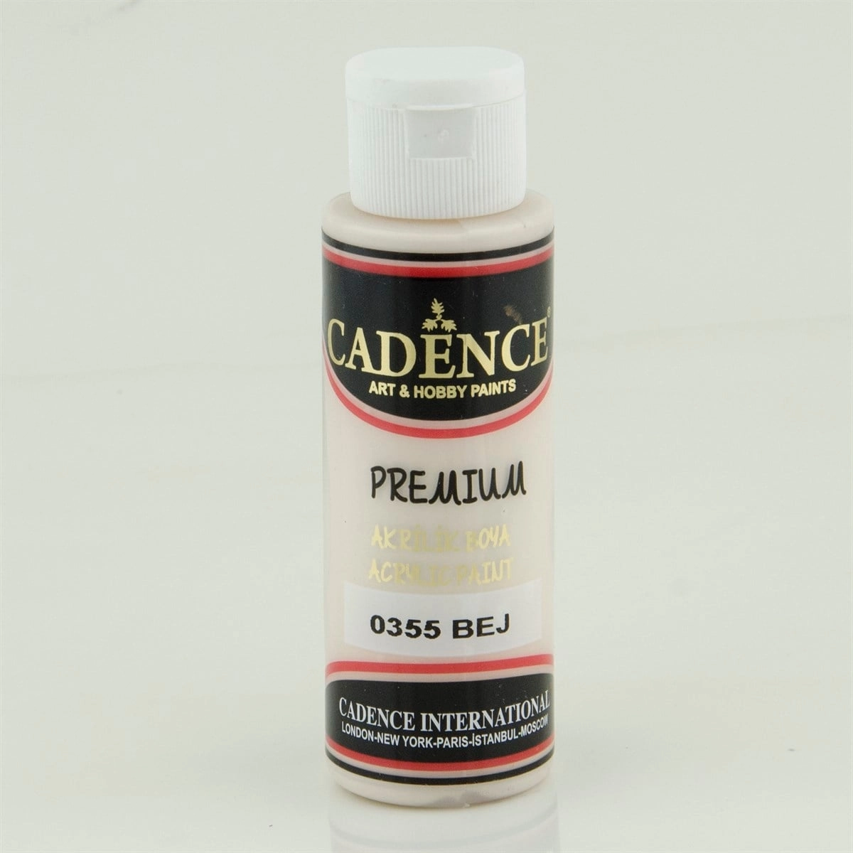 Cadence Premium Akri̇li̇k Boya - 0355 Bej 120 ml 