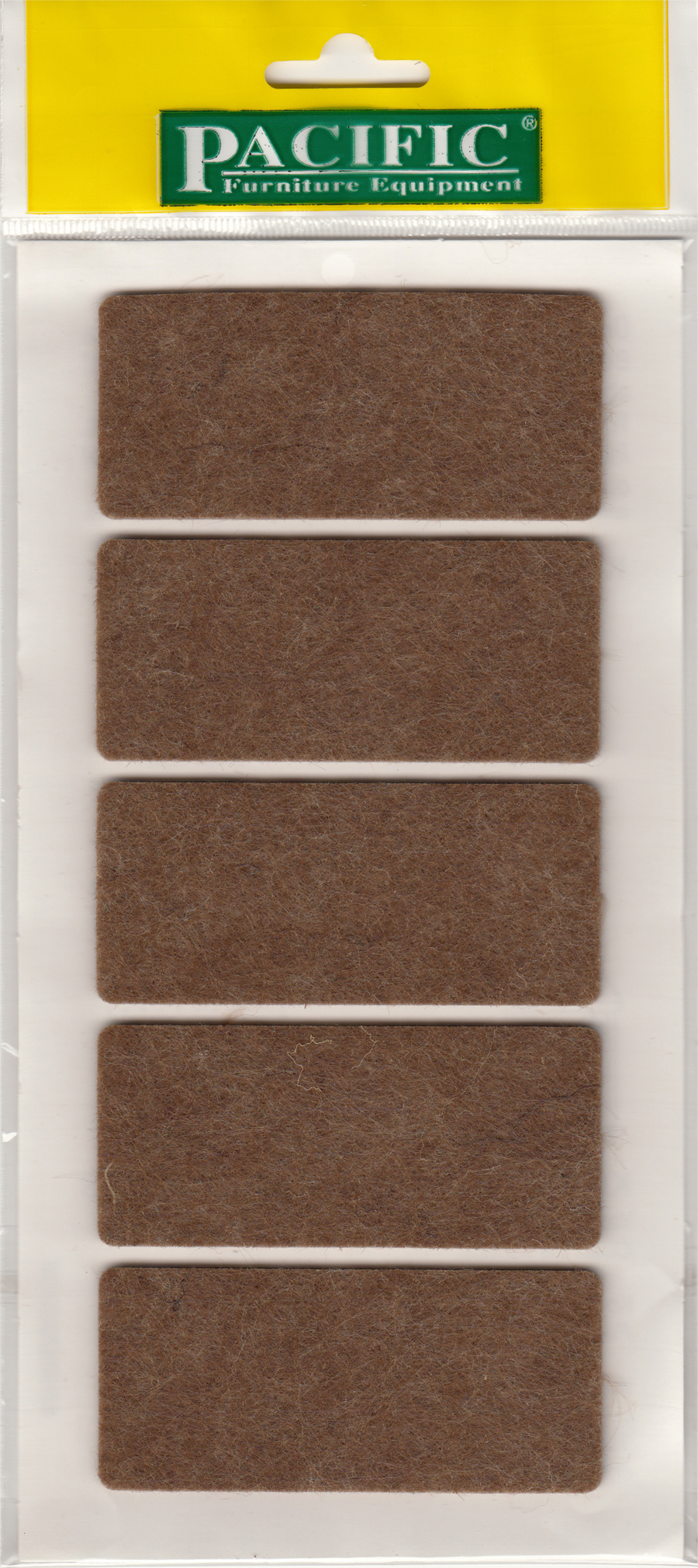 Paci̇fi̇c Yapışkanlı Keçe 40 X 90 mm Kahverengi̇ 5 Adet 