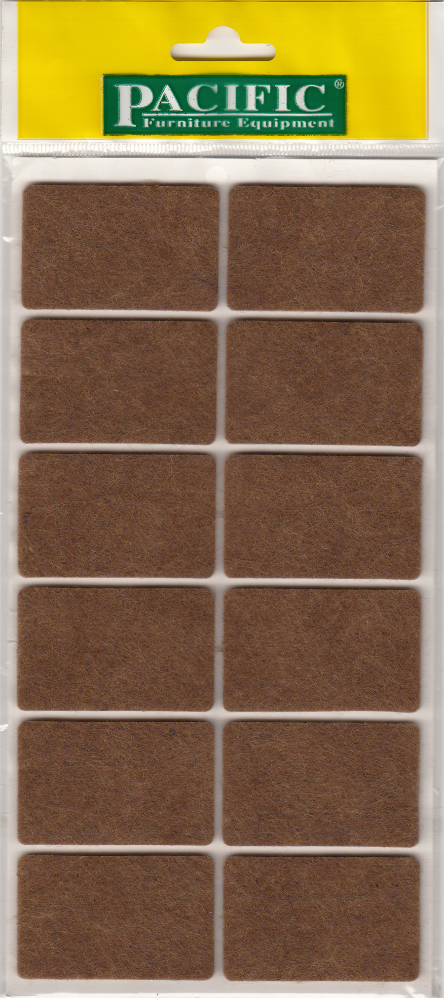Paci̇fi̇c Yapışkanlı Keçe 35 x 55 mm Kahverengi̇