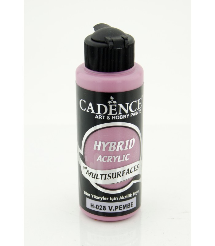 Cadence Multi̇surface Hybri̇d Akri̇li̇k Boya - V.Pembe 120 ml 
