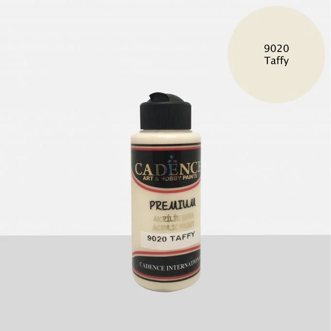 Cadence Premium Akri̇li̇k Boya - 9020 Taffy 120 ml 