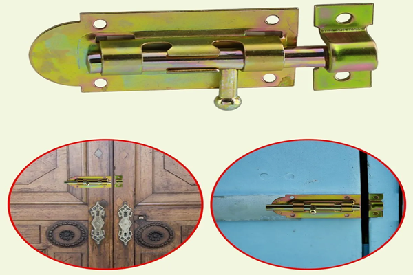 Metal Mavzer Sürgü / Kapı Pencere Dolap Emni̇yet Ki̇li̇di̇ No:10 