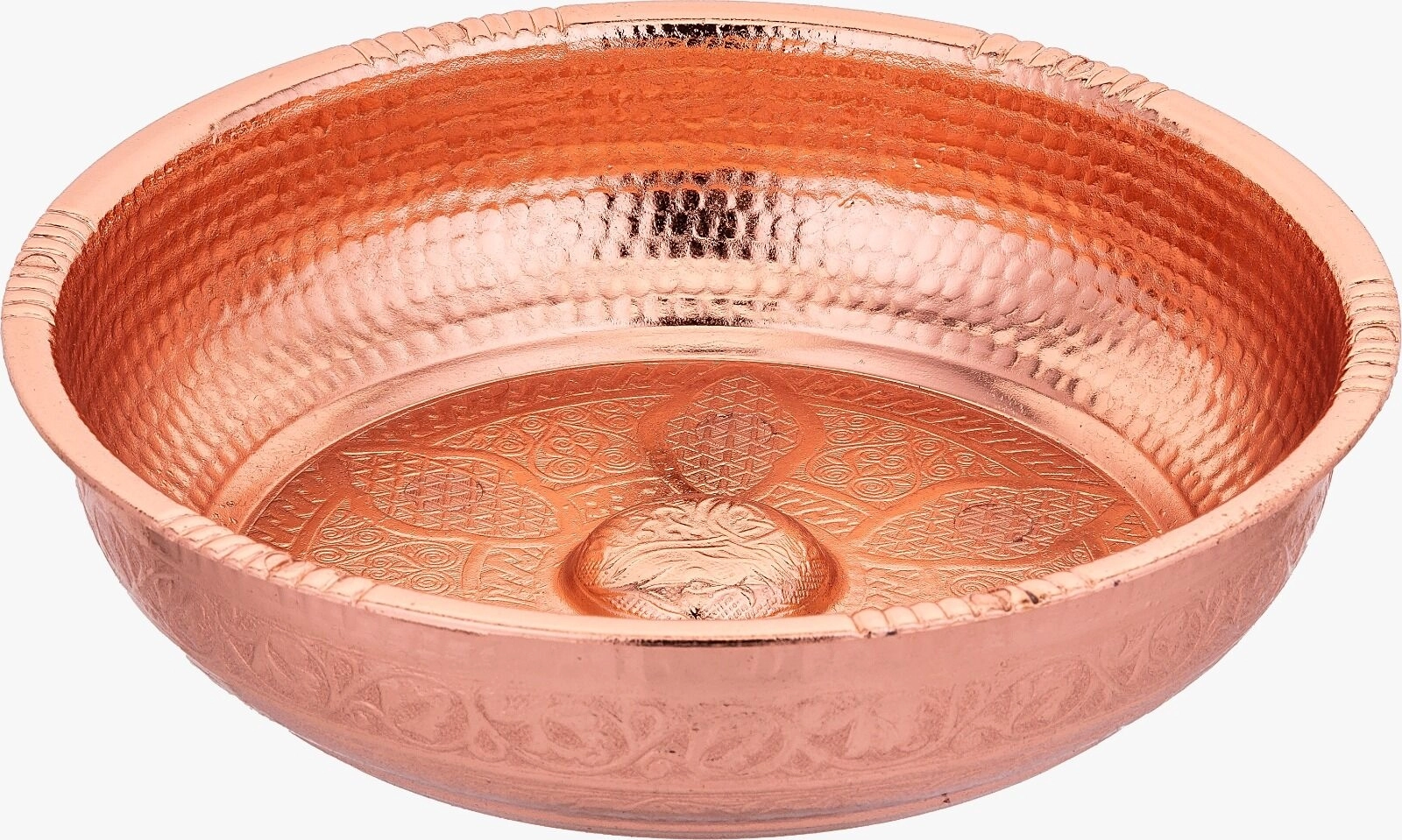 Hamam Tası Ağır Açık Bakır