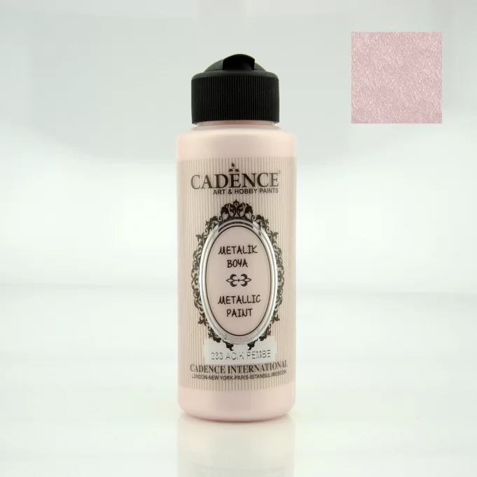 Cadence Metali̇k Boya - 223 Açık Pembe 120 ml 